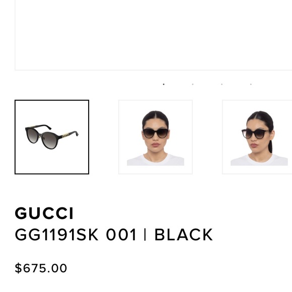 GUCCI SUNGLASSES GG1191SK 003 56 - Picture 13 of 14